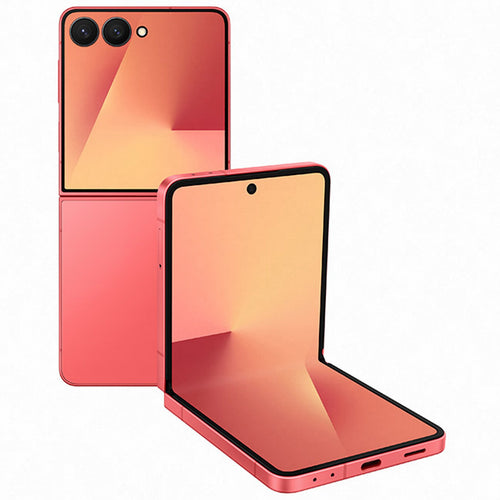 Samsung Galaxy Z Flip7 F766 5G Smartphone, 12 GB RAM, 512 GB Storage, Coral Red, SM-F766BZREMEA Lulu Hypermarket