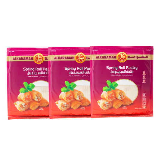 Al Karamah Spring Roll Pastry 3 x 250 g
