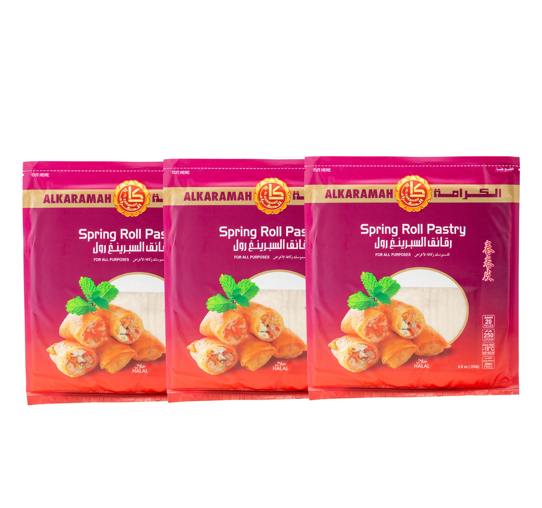 Al Karamah Spring Roll Pastry 3 x 250 g
