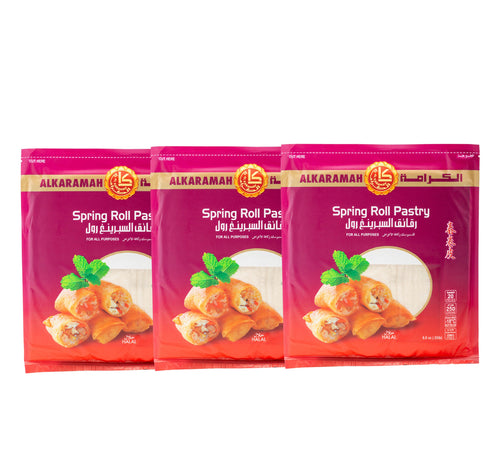 Al Karamah Spring Roll Pastry 3 x 250 g