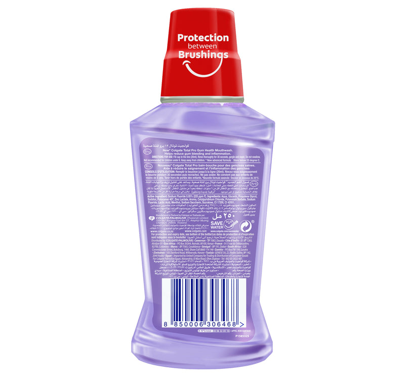 Colgate Total Clean Mint Pro Gum Health Mouth Wash 250 ml