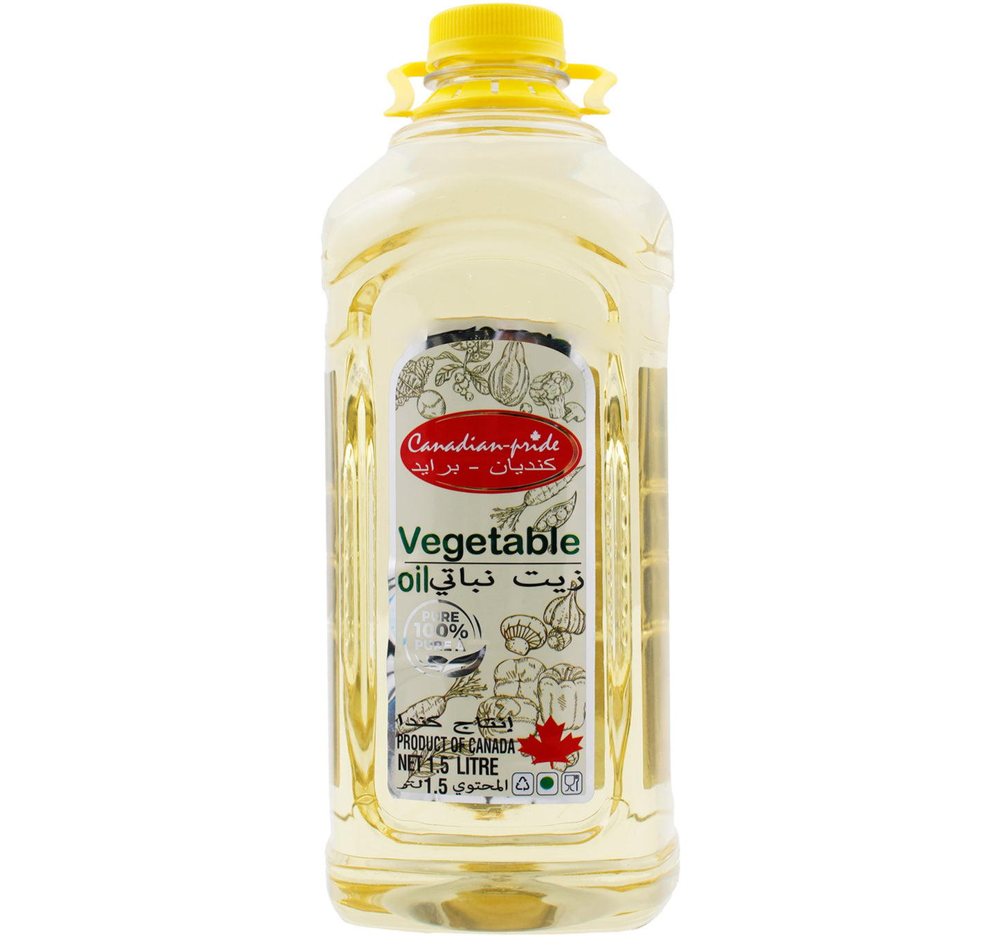 Canadian Pride Vegetable Oil 1.5 Litres