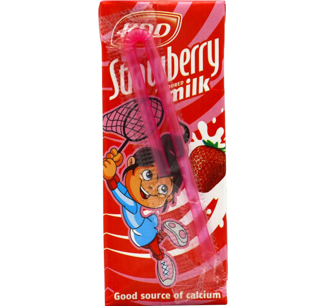 KDD Strawberry Flavoured Milk 18 x 180 ml