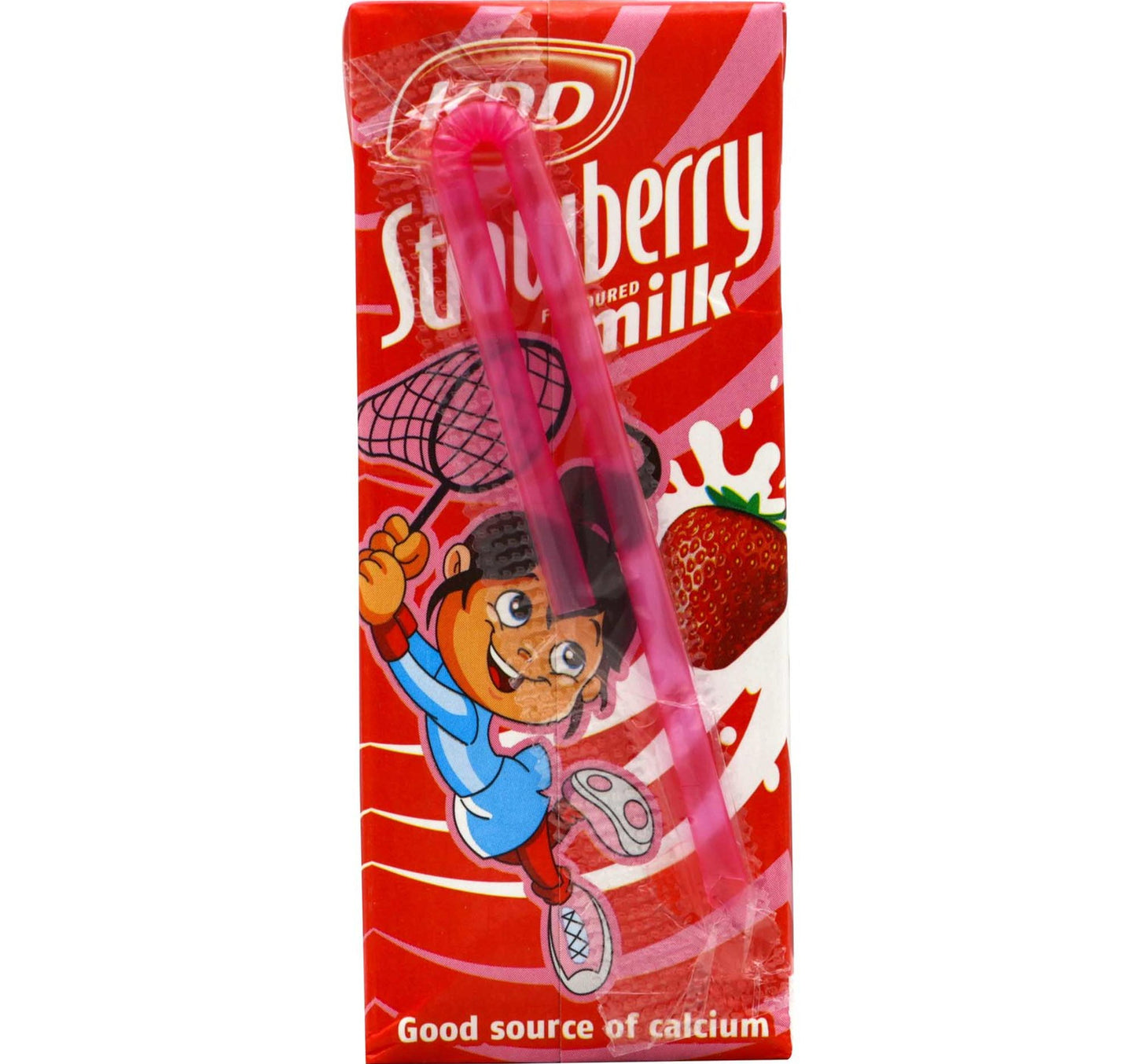 KDD Strawberry Flavoured Milk 18 x 180 ml