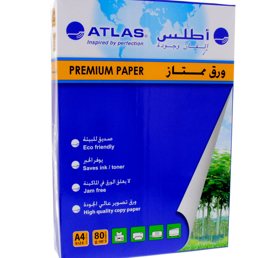 Atlas Multi-Purpose Paper White A4 500 Sheet