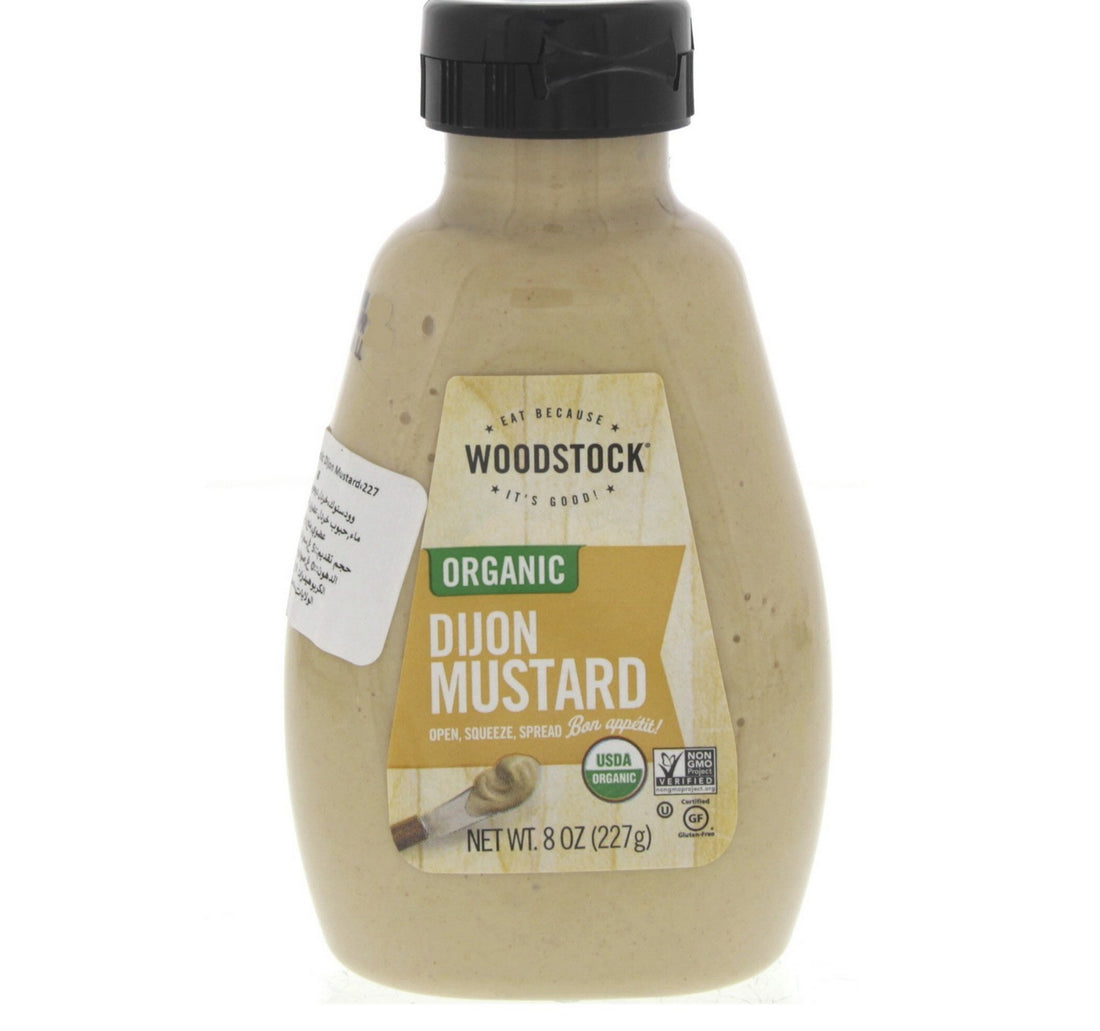 خردل ديجون العضوي من وودستوك 227 جرام