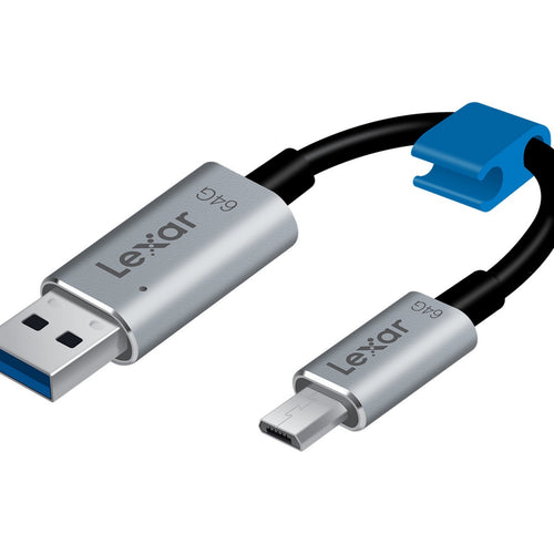 Lexar Jump Drive Micro USB Flash Drive, 64 GB, C20M-64 GBBEU