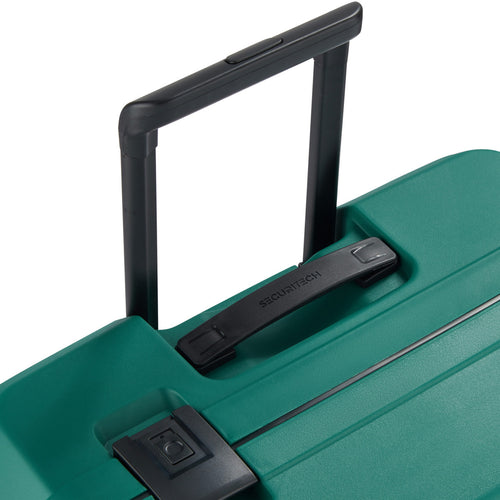 Delsey Securitech Stone 4 Double Wheels Hard Trolley, 70 cm, Green