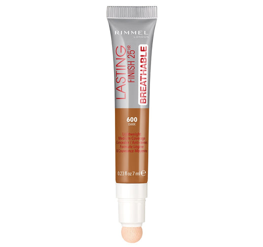 Rimmel London Lasting Finish Breathable Concealer Shade 600 Dark 7ml