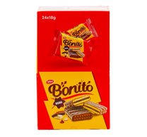 Tiffany Bonito Chocolate Coated Biscuits 24 x 18 g