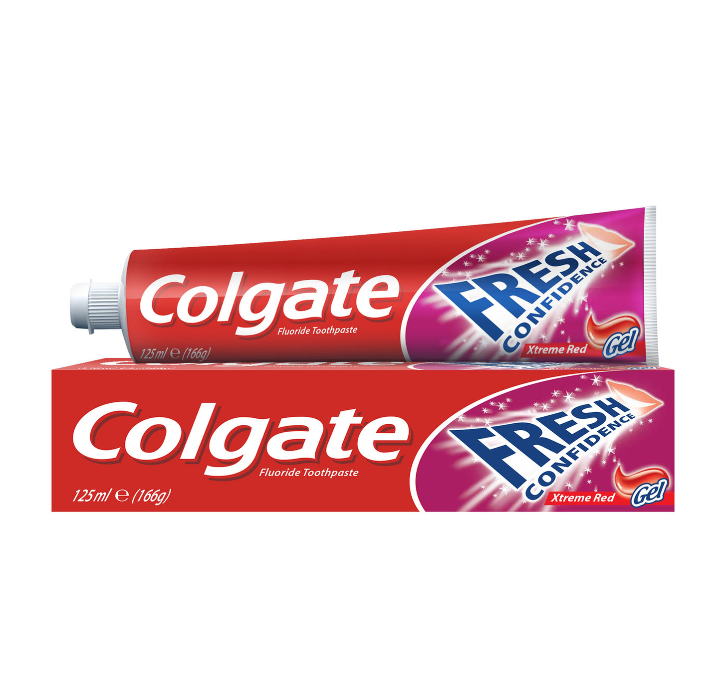 Colgate Fresh Confidence Xtreme Red Gel Toothpaste 125 ml