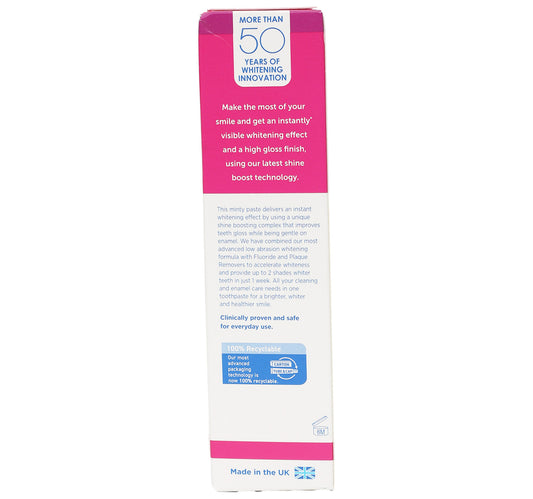 Pearl Drops Luminous Bright Shine Boost Toothpaste 75 ml