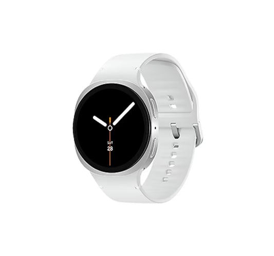 Samsung Galaxy Watch8 Smartwatch, 44mm, LTE, Silver, SM-L335FZSAXSG