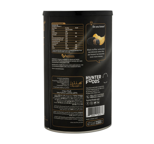 Hunter's Gourmet Black Truffle Hand Cooked Potato Chips 150 g