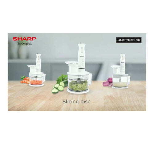 Sharp 5 in 1 Food Processor EM-FP41-W3 400W