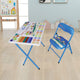 Maple Leaf Home Study Table + Chair KT003-B Blue