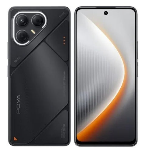 Tecno Pova 7 5G Smartphone, 8 GB RAM, 256 GB Storage, Geek Black