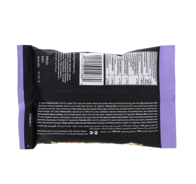 Wonderful Salt & Pepper XXL Pistachios 115 g