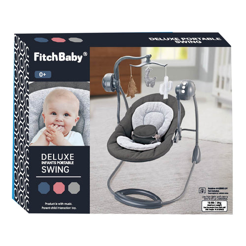 First Step Baby Electric Swing, Red A25, 27265