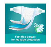 Pampers Diaper Rash Protection Aloe Vera Lotion, Size 4, 9-14 kg, 120 pcs