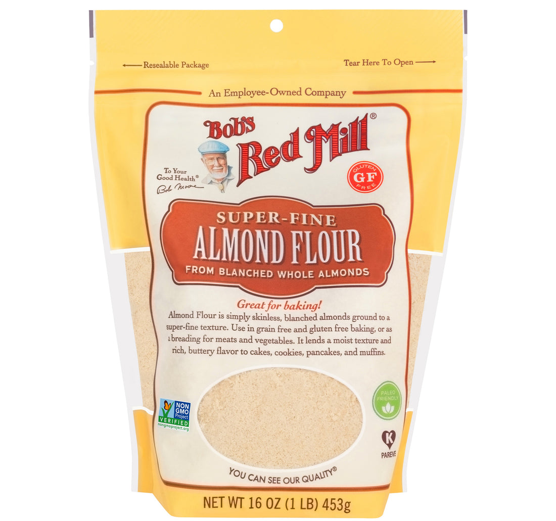 دقيق اللوز فائق النعومة من بوبز ريد ميل 453 جرام