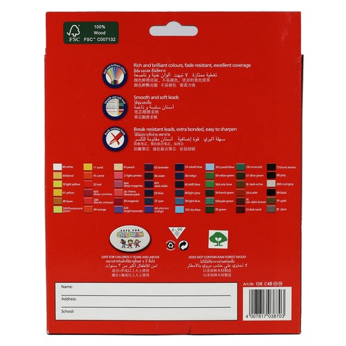 Staedtler Color Pencil 48pcs 136C48