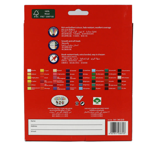 Staedtler Color Pencil 48pcs 136C48