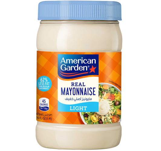 American Garden Gluten Free Dairy Free Real Mayonnaise Light 473 ml