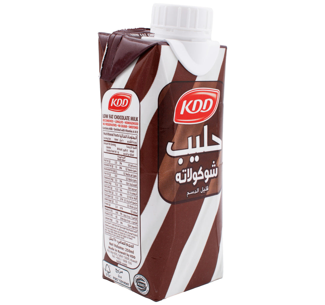 KDD Low Fat Chocolate Milk 250 ml