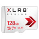بطاقة ذاكرة PNY XLR8 للألعاب MicroSD فئة 10 U3 V30 سعة 128 جيجابايت لون أبيض P-SDU128V32100XR-GE