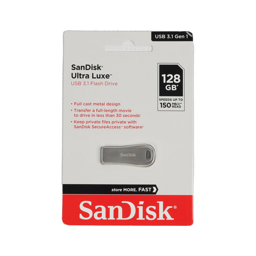 محرك أقراص فلاش USB 3.1 من Sandisk Luxe، سعة 128 جيجابايت، SDCZ74