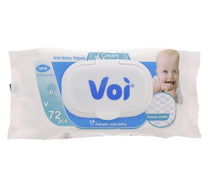 مناديل مبللة للأطفال من فوي، كريم لوشن، عبوة واحدة، 72 قطعة