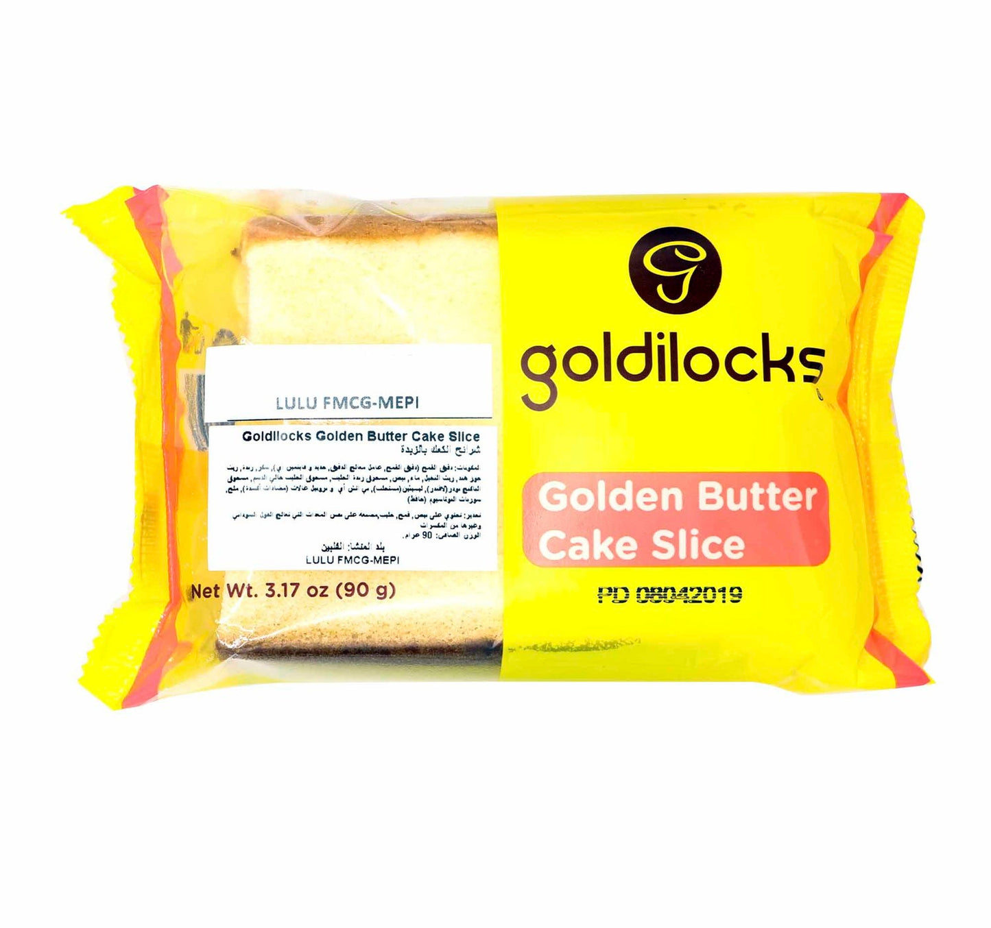 شريحة كعكة الزبدة الذهبية جولديلوكس 90 جم