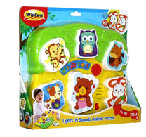 Winfun Lights 'N Sounds Animal Puzzle 771