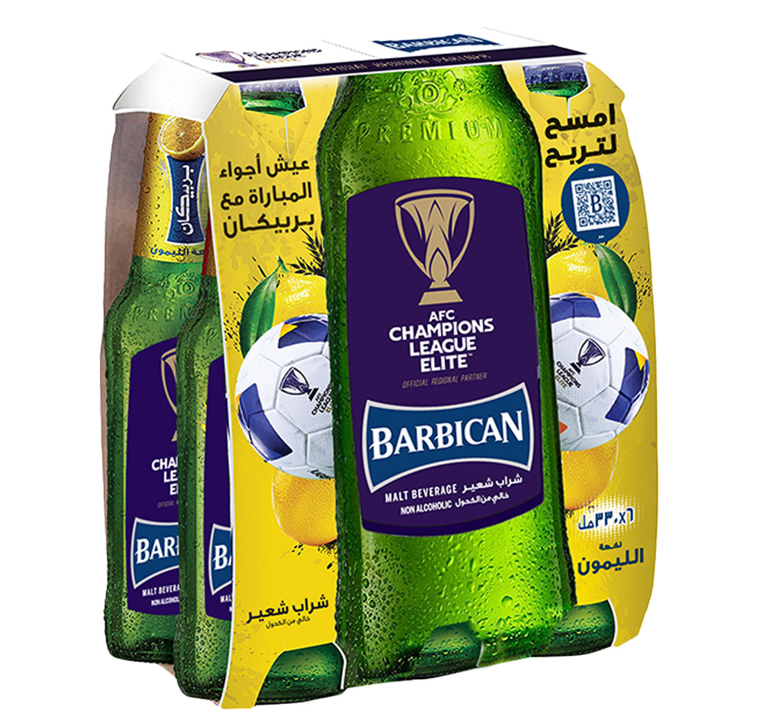 Barbican Lemon Non-Alcoholic Malt Beverage 6 x 330 ml