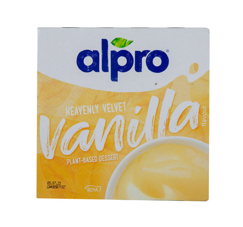 Alpro Soya Dessert Heavenly Velvet Vanilla 4 pcs