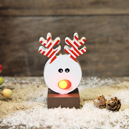 Party Fusion Battery Operated Table Decoration X'mas Santa LED Light