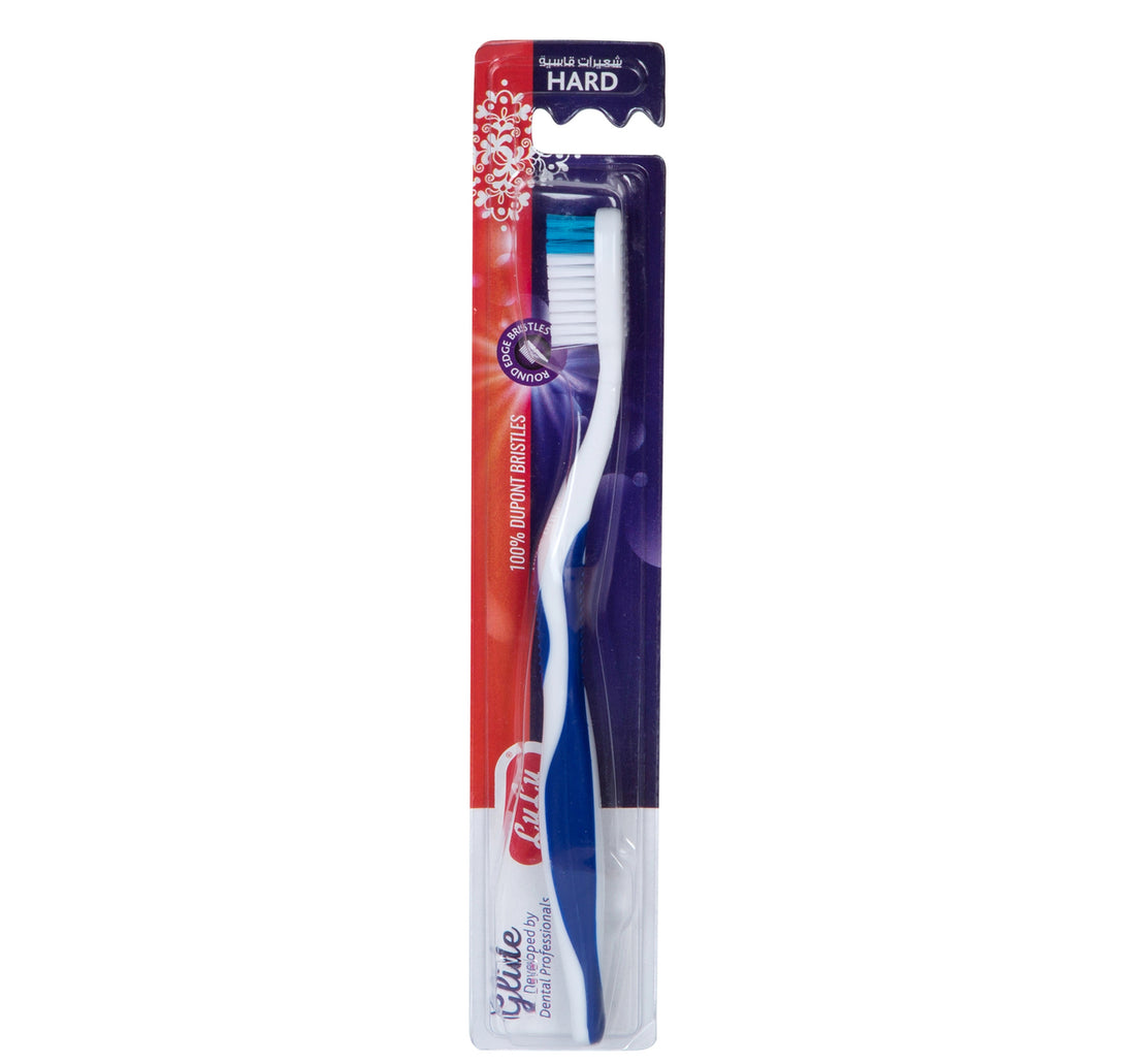 LuLu Toothbrush Glide Hard Assorted Color 1 pc