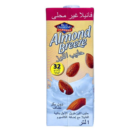 Blue Diamond Unsweetened Vanilla Almond Milk 1 Litre