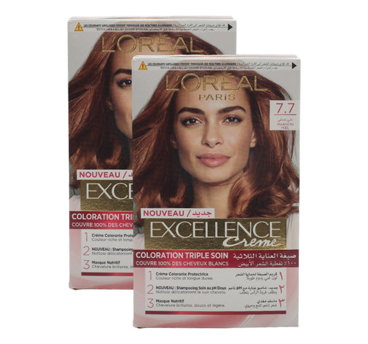 L'Oreal Paris Excellence Creme Hair Color Assorted Value Pack 2 pkt