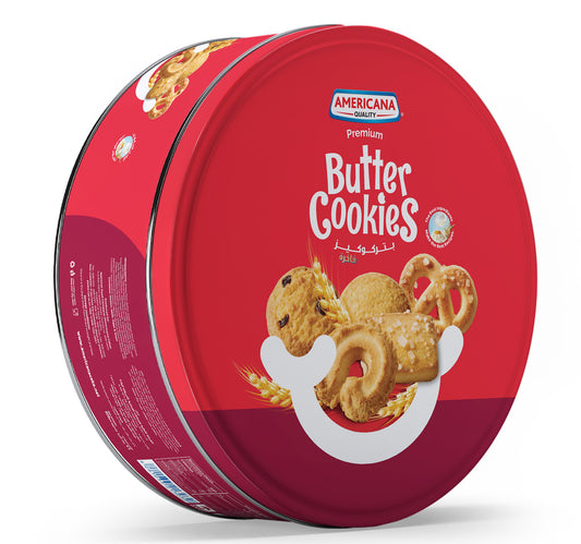 Americana Premium Butter Cookies Red 454 g