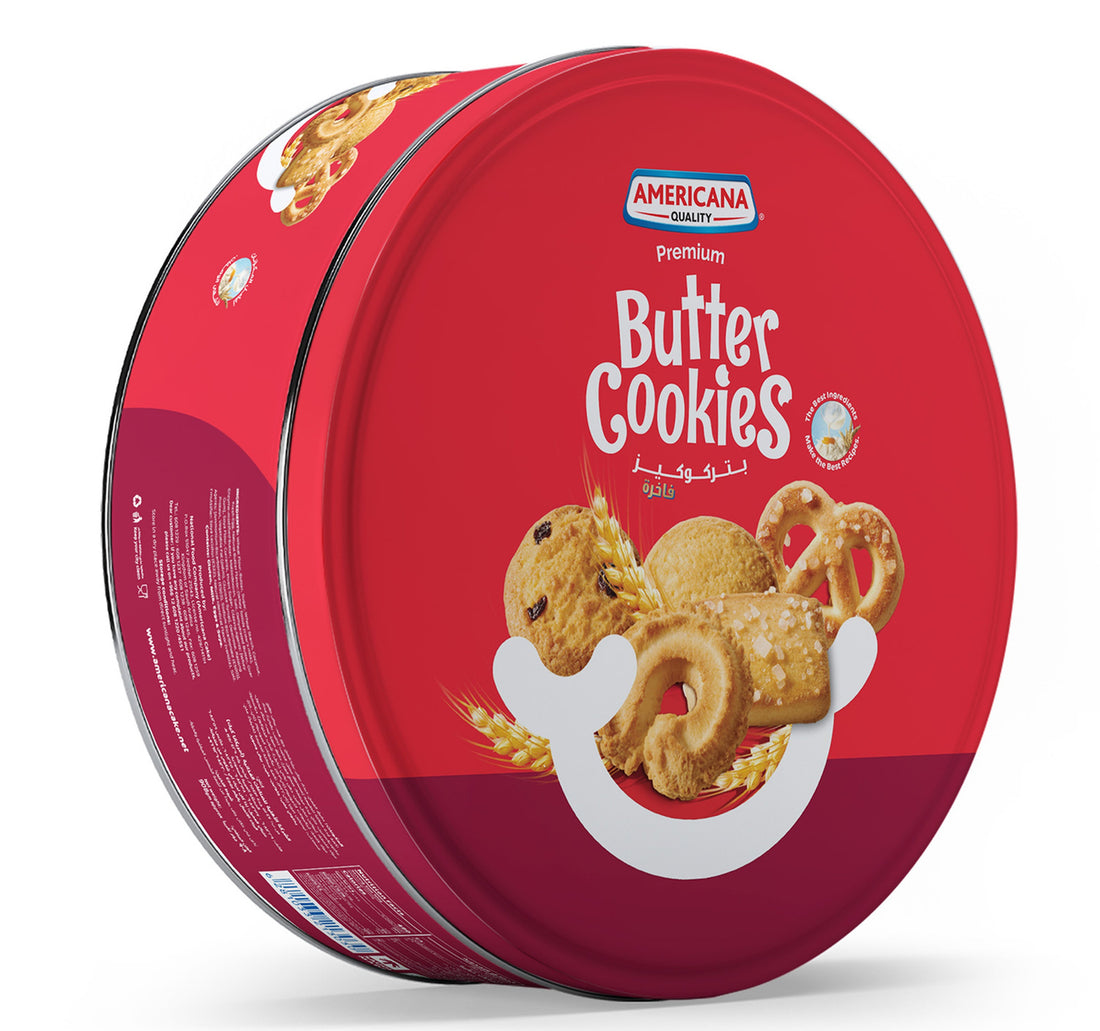 Americana Premium Butter Cookies Red 454 g