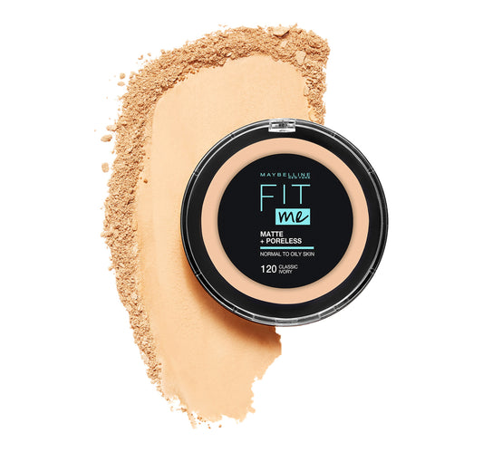 Maybelline Fit Me Matte + Poreless Powder Classic Ivory 120 1 pc