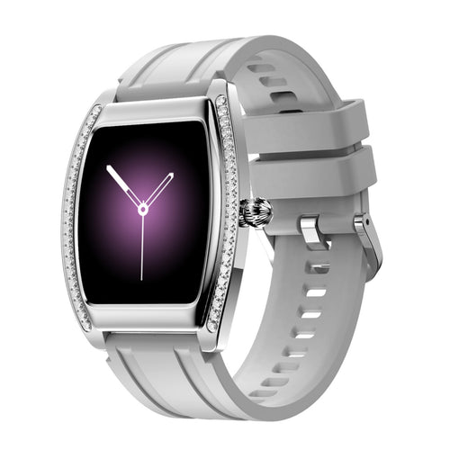 X.Cell Smart Watch Selen Silver Frame With White Silicon Strap