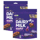 Cadbury Dairy Milk Bubbly Minis Milk Chocolate Bag Value Pack 2 x 156 g