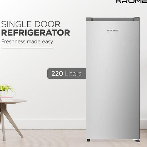 Krome Single Door Refrigerator KR-RDC220H 220 Litre