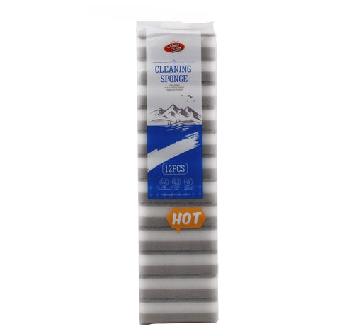 Home Mate Cleaning Sponge Black YK1029-10 12 pcs