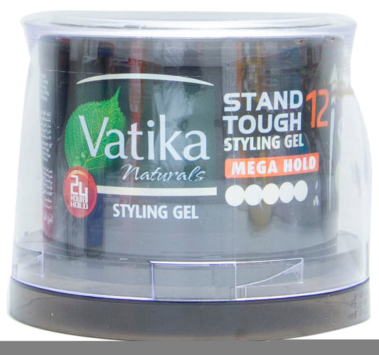 Vatika Stand Tough Mega Hold 12 Styling Gel 250 ml