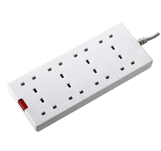 Masterplug Extension 8 Way BEN210 2 Meter