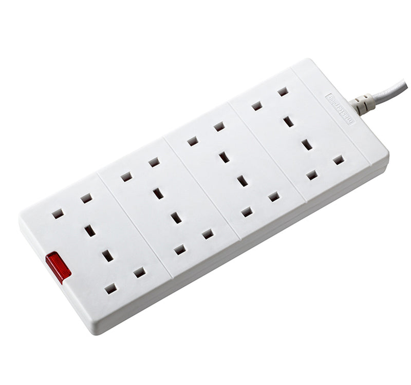 Masterplug Extension 8 Way BEN210 2 Meter
